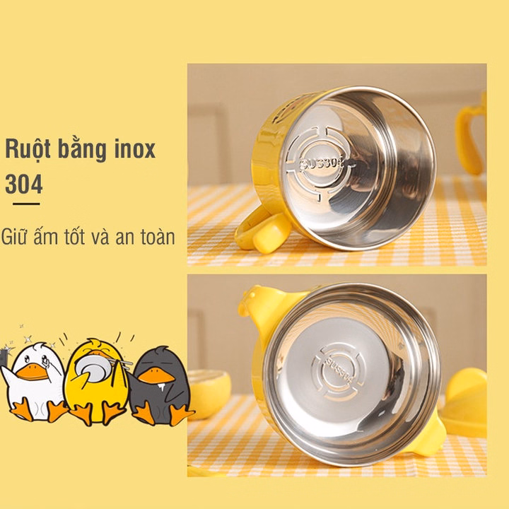 Cốc Uống Nước Giữ Nhiệt Cho Bé Kèm Ống Hút 300Ml 56714 - Lady'S Passion - Ảnh 7