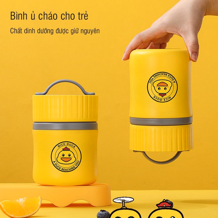 Bình Ủ Cháo Cho Bé Nice Duck 55473 - Lady'S Passion - Ảnh 4