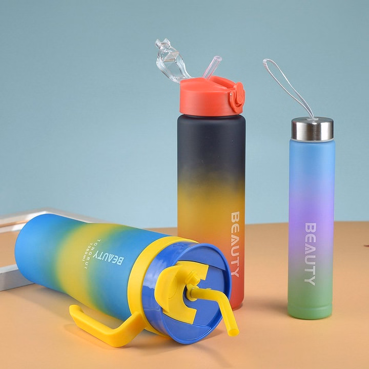 Set 3 Bình Nhắc Nhở Uống Nước Beauty Mới 2024 - Su - Ảnh 3