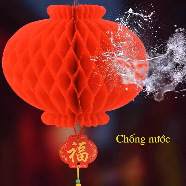 Set 10 Lồng Đèn Trang Trí Tổ Ong Size 10Cm 25Cm 30Cm 55830 - Lady'S Passion - Ảnh 3