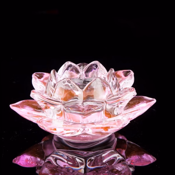 Khay Đế Đựng Nến Hoa Sen Thủy Tinh 55935 - Lady'S Passion - Ảnh 13