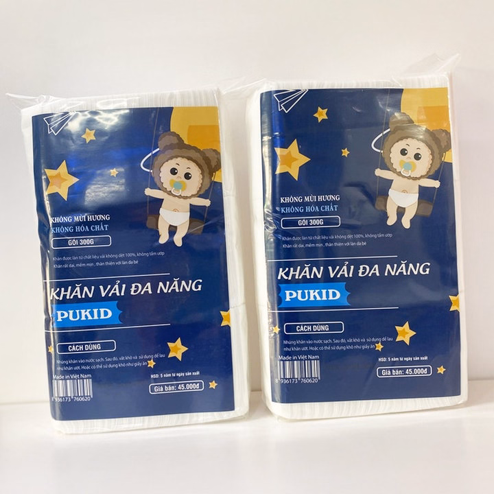 Khăn Vải Khô Đa Năng Pukid 300G 60620 - Lady'S Passion - Ảnh 6