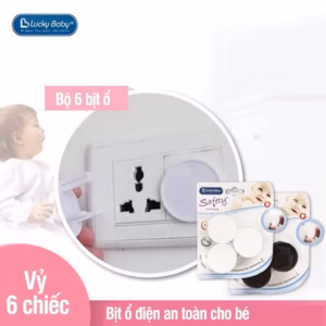 Vỷ 6 Bịt Ổ Điện An Toàn Cho Bé Lucky Baby Singapore 09255 - Lady'S Passion