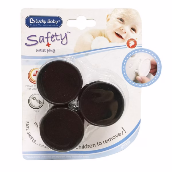 Vỷ 6 Bịt Ổ Điện An Toàn Cho Bé Lucky Baby Singapore 09255 - Lady'S Passion - Ảnh 2
