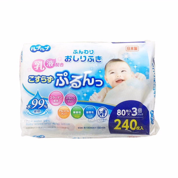 Khăn Ướt Cho Bé Life Do Nhật Bản 80 Tờ 53282 - Lady'S Passion - Ảnh 3