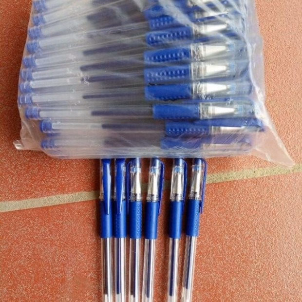 Set 50 Cây Bút Bi Mực Nước Ngòi Kim 0.5Mm, Viết Êm Tay Đều Mực Ctb378 - Bechip - Ảnh 5