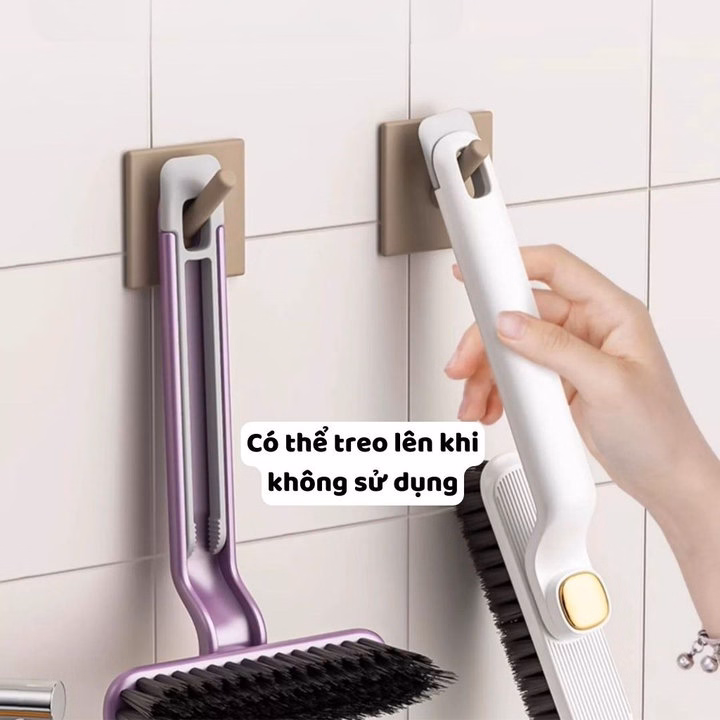 Bàn Chải Vệ Sinh Khe Hở Xoay 360 Mới Nhà Bếp, Nhà Tắm - Ảnh 2