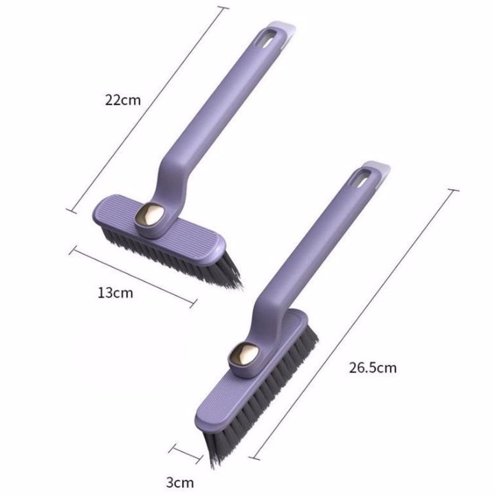 Bàn Chải Vệ Sinh Khe Hở Xoay 360 Mới Nhà Bếp, Nhà Tắm - Ảnh 4