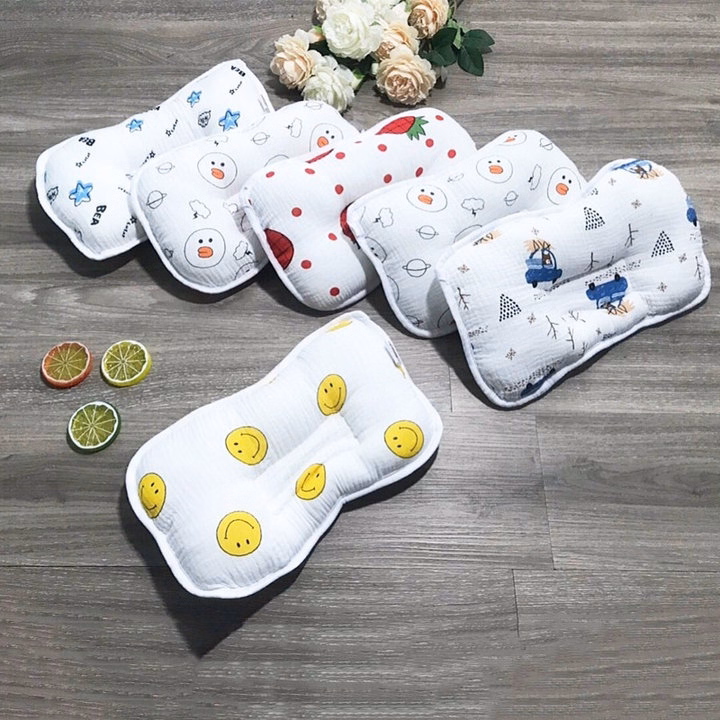 Gối Xô Sơ Sinh Lõm Giữa Sợi Tre Wooji 00820 - Lady'S Passion