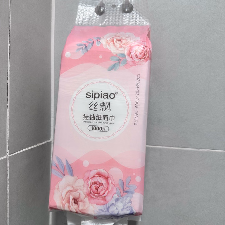 Thùng 10 Bịch Giấy Rút Sipiao Chef&Chef Tq-Hoa Hồng - Gdn - Ảnh 4