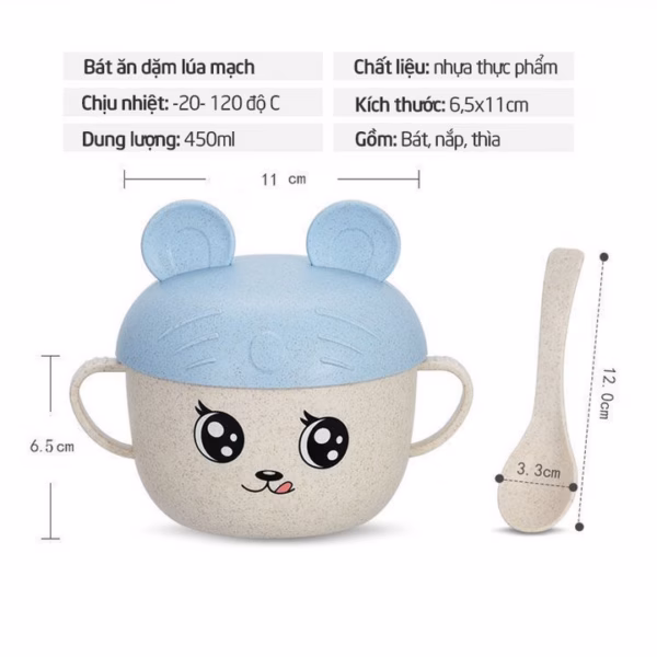 Bát Thìa Lúa Mạch Mickey 55467 - Lady'S Passion - Ảnh 4