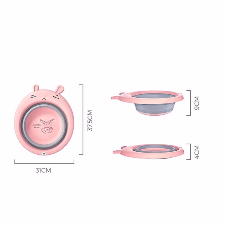 Chậu Gấp Gọn Rửa Mặt Cho Bé 00753 - Lady'S Passion - Ảnh 2