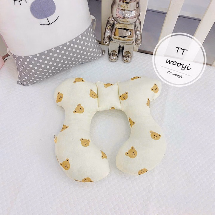 Gối Nằm Xe Đẩy Định Hình Đầu Và Cổ Cho Trẻ Sơ Sinh Wooji 55954 - Lady'S Passion - Ảnh 7