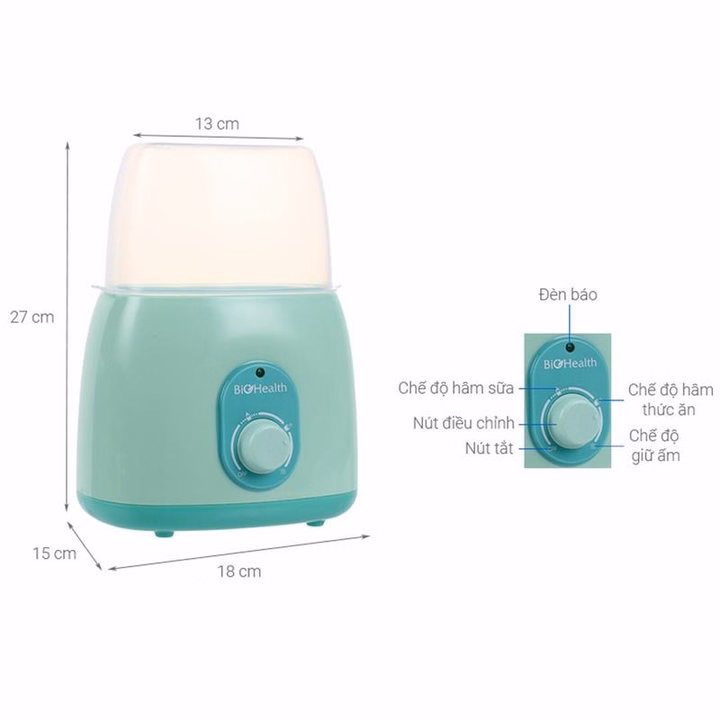 Máy Hâm Sữa Đôi Bio Helth 00020 - Lady'S Passion - Ảnh 2