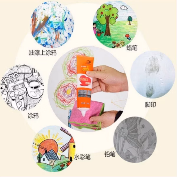 Chai Tẩy Làm Sạch Vết Bẩn Trên Tường 180G - Su - Ảnh 2