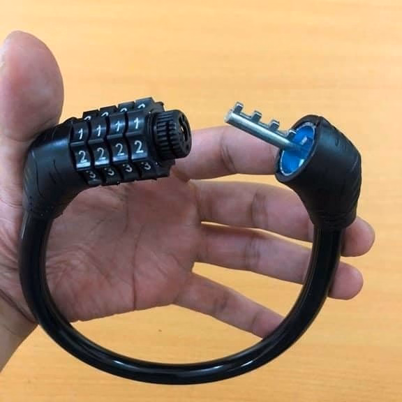 Dây Khóa Số Chống Trộm Khóa Xe Đạp - Xe Máy - Nhà Cửa - Ảnh 2