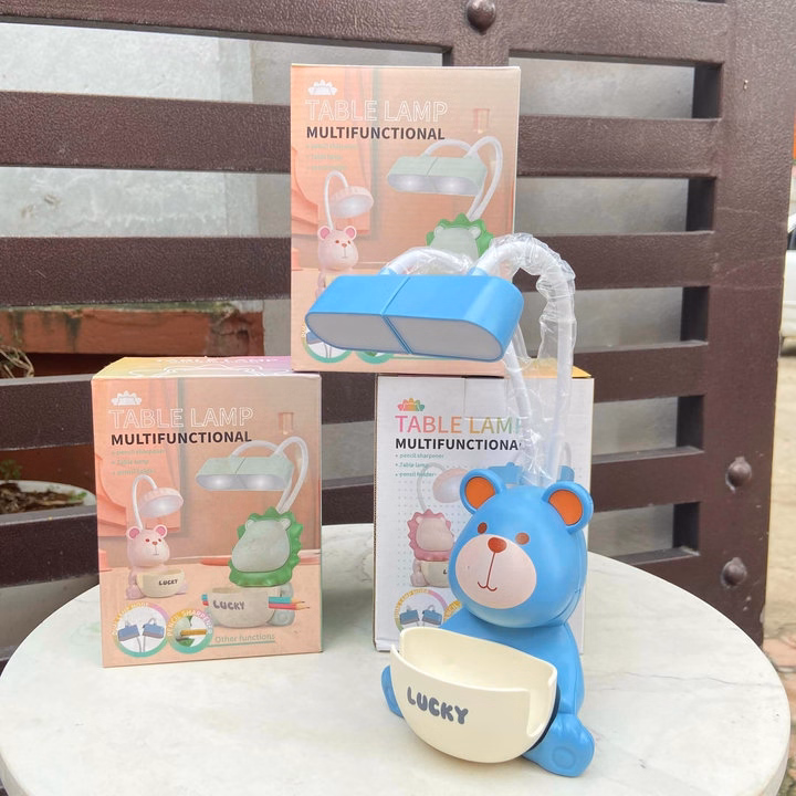 Đèn Học 2 Bóng Lucky Hình Gấu - Ảnh 2