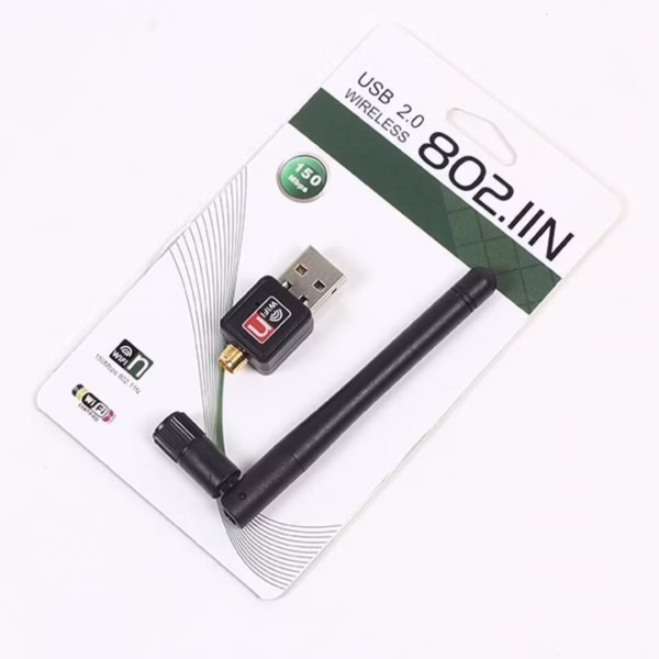 Usb Thu Sóng Wifi Có Anten - Silver - Ảnh 2