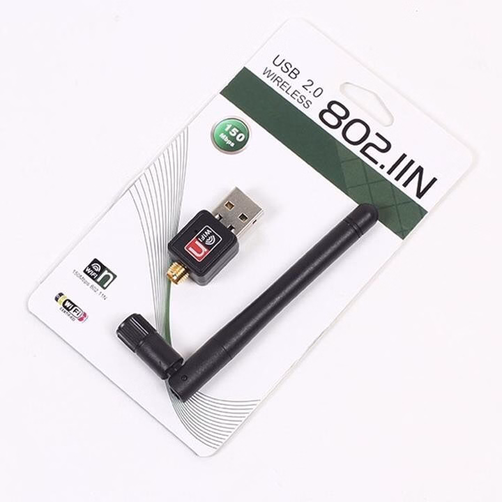 Usb Thu Sóng Wifi Có Anten - Silver - Ảnh 2