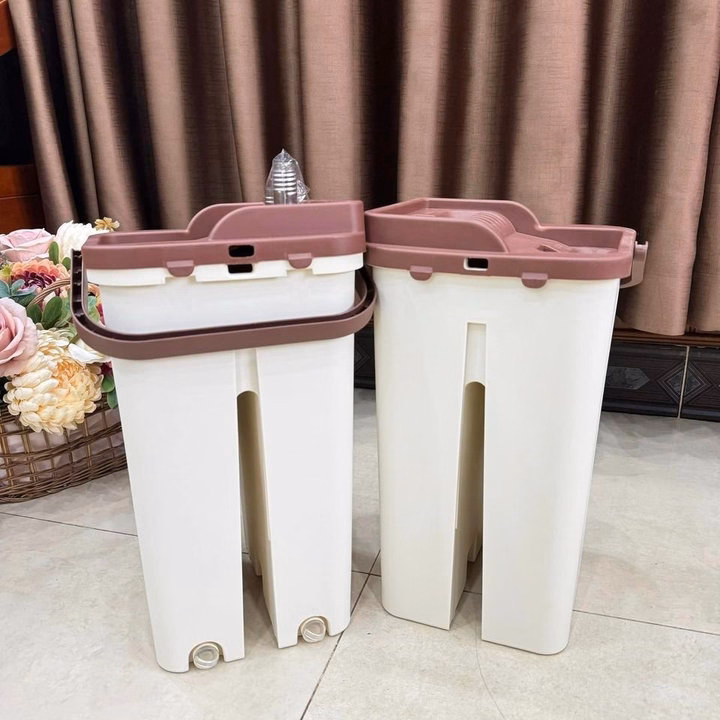 Bộ Chổi Lau Nhà Tự Vắt Tặng Kèm Chổi Và 2 Khăn - Ảnh 3
