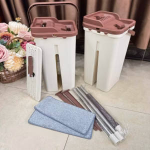 Bộ Chổi Lau Nhà Tự Vắt Tặng Kèm Chổi Và 2 Khăn