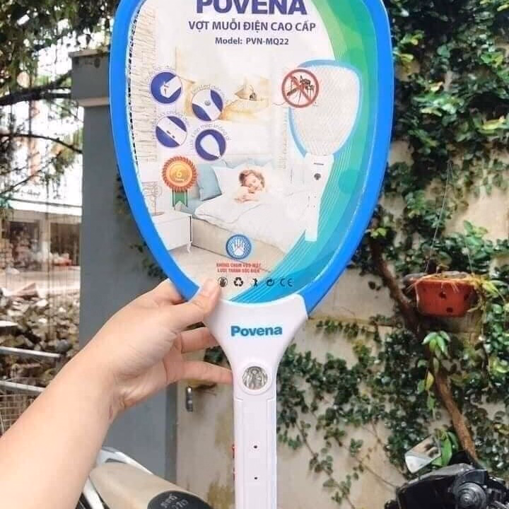 Vợt Muỗi Cao Cấp Povena Siêu Tiện Lợi - Ảnh 4