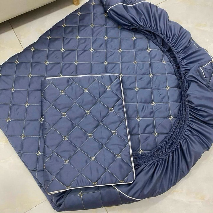 Ga Chun Phi Lụa 3 Món: 1 Ga Kèm 2 Vỏ Gối Đầu - Ảnh 3