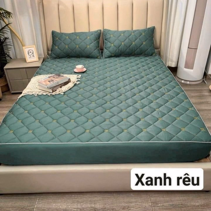 Ga Chun Phi Lụa 3 Món: 1 Ga Kèm 2 Vỏ Gối Đầu - Ảnh 4