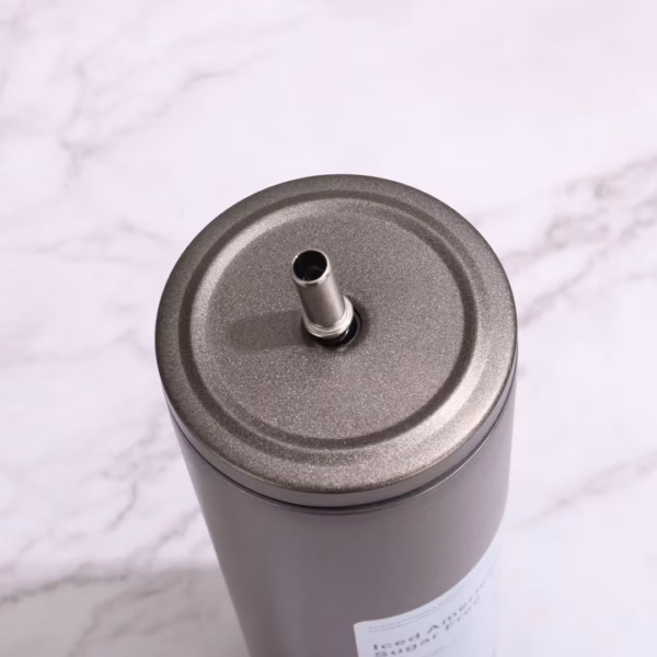 [Tặng Túi Đựng Ly] Ly Giữ Nhiệt Iced Americano Inox 304 Dáng Cao 600Ml Kèm Ống Hút - Su - Ảnh 6