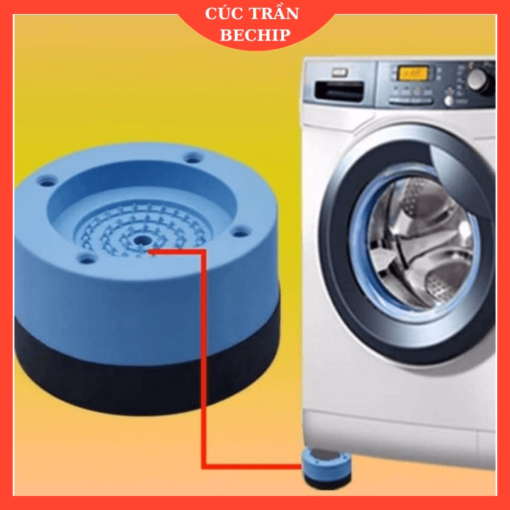 Bộ 04 Chân Đế Cao Su Chống Rung Máy Giặt Ctb48 - Bechip - Ảnh 11