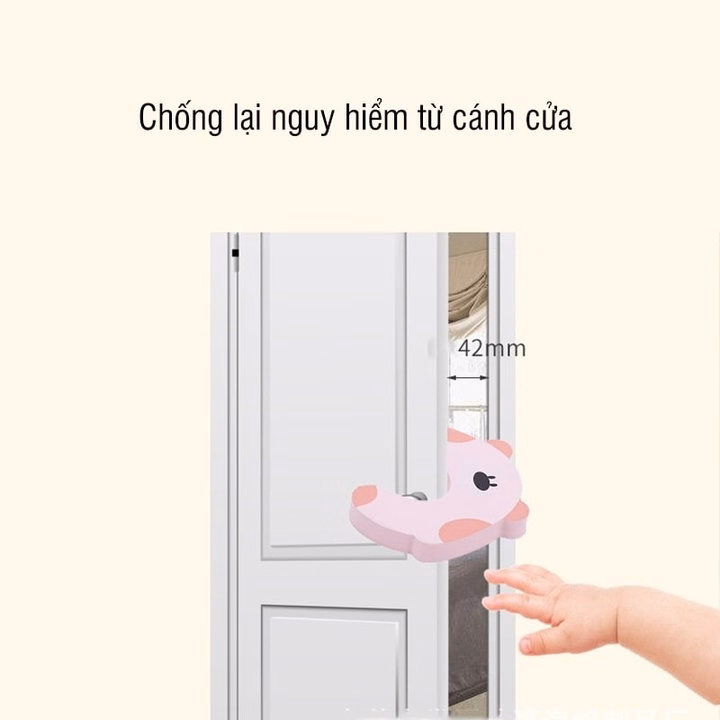 Xốp Chặn Cửa Cho Bé Chống Kẹt Tay 57267 - Lady'S Passion - Ảnh 2