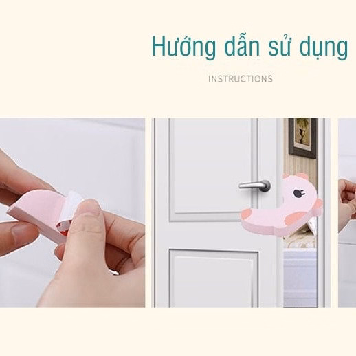 Xốp Chặn Cửa Cho Bé Chống Kẹt Tay 57267 - Lady'S Passion - Ảnh 13