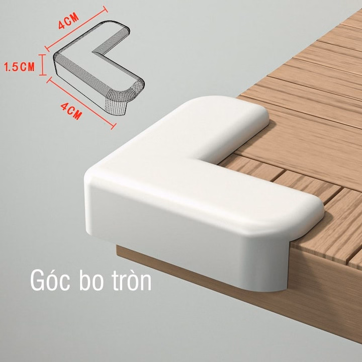 Bịt Góc Bàn Silicon Chữ L 57292 - Lady'S Passion - Ảnh 5