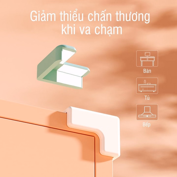 Bịt Góc Bàn Silicon Chữ L 57292 - Lady'S Passion - Ảnh 10