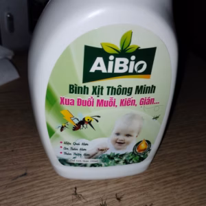Xịt Đuổi Muỗi, Kiến, Gián Thông Minh Aibio 530Ml- Sản Phẩm Sinh Học Không Gây Mùi, Hiệu Quả Toàn Diện, An Toàn Cho Trẻ