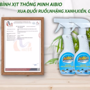 Xịt Đuổi Ruồi, Nhặng Xanh, Rán Thông Minh Aibio- Sản Phẩm Sinh Học Không Gây Mùi, Hiệu Quả Toàn Diện, An Toàn Cho Trẻ