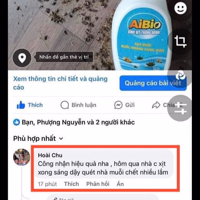Xịt Đuổi Ruồi, Nhặng Xanh, Rán Thông Minh Aibio- Sản Phẩm Sinh Học Không Gây Mùi, Hiệu Quả Toàn Diện, An Toàn Cho Trẻ - Ảnh 2