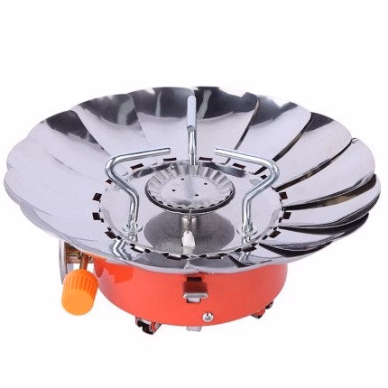 Bếp Ga Xếp Gọn Du Lịch, Có Chắn Gió - Silver - Ảnh 2
