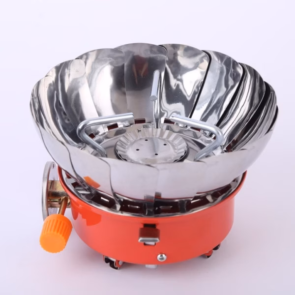 Bếp Ga Xếp Gọn Du Lịch, Có Chắn Gió - Silver - Ảnh 6