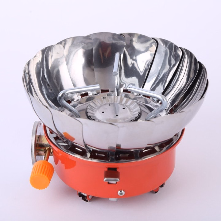 Bếp Ga Xếp Gọn Du Lịch, Có Chắn Gió - Silver - Ảnh 6