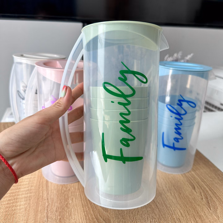 Bộ Ca Kèm Ly Family 1L/1.6L - Su - Ảnh 2