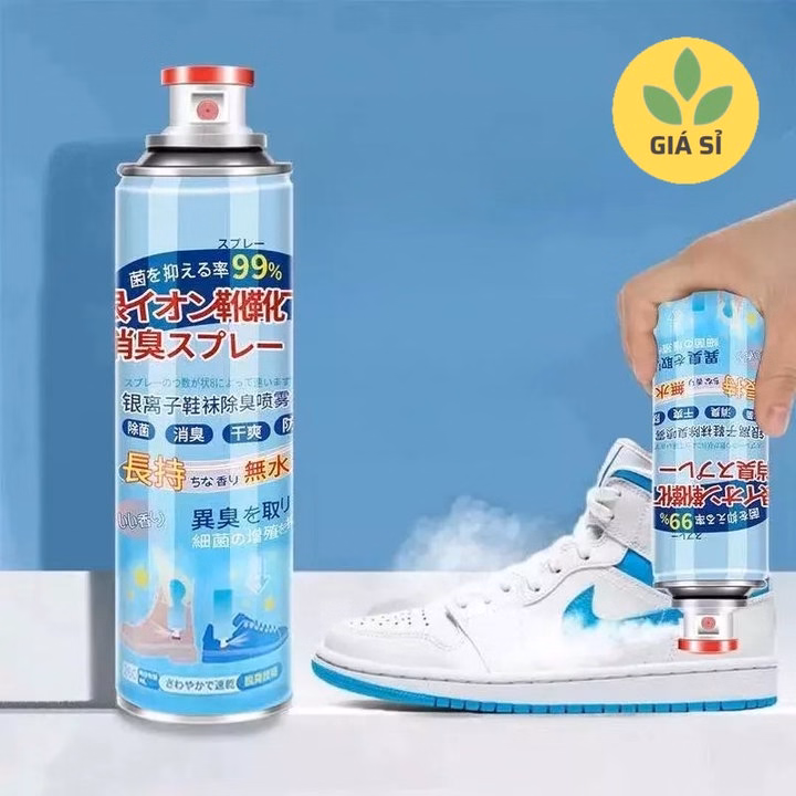 Xịt Khử Mùi Giày 260Ml Màu Hồng/Xanh - Su - Ảnh 6