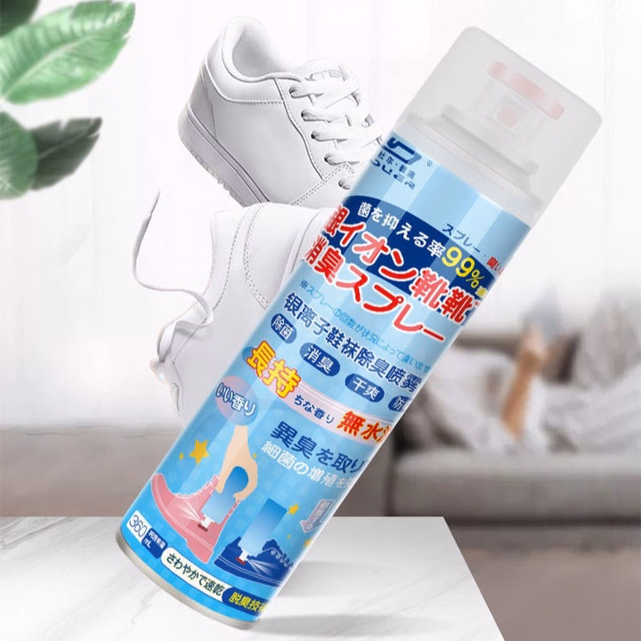 Xịt Khử Mùi Giày 260Ml Màu Hồng/Xanh - Su - Ảnh 7