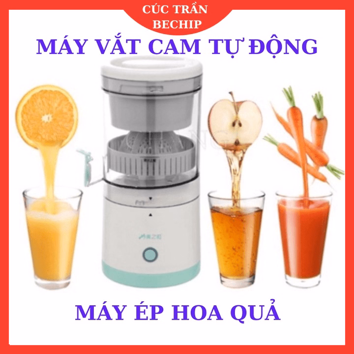 Máy Vắt Cam Đa Năng, Máy Ép Hoa Quả Tự Động Sử Dụng Sạc Usb Tiện Lợi Ctb706 - Bechip