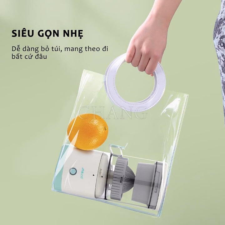 Máy Vắt Cam Đa Năng, Máy Ép Hoa Quả Tự Động Sử Dụng Sạc Usb Tiện Lợi Ctb706 - Bechip - Ảnh 5