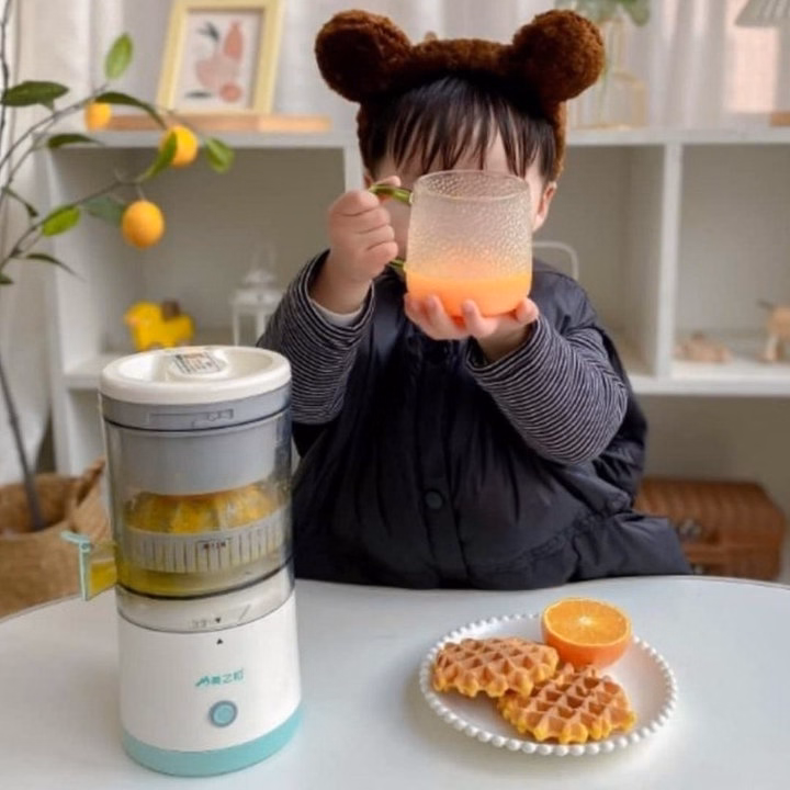 Máy Vắt Cam Đa Năng, Máy Ép Hoa Quả Tự Động Sử Dụng Sạc Usb Tiện Lợi Ctb706 - Bechip - Ảnh 11