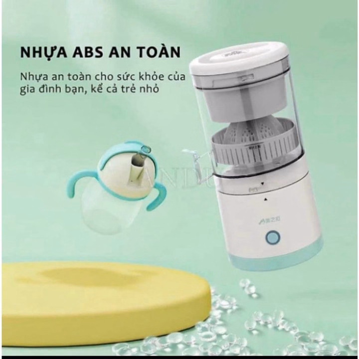 Máy Vắt Cam Đa Năng, Máy Ép Hoa Quả Tự Động Sử Dụng Sạc Usb Tiện Lợi Ctb706 - Bechip - Ảnh 9