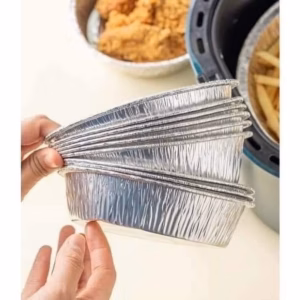 Bộ 125 Khay Bạc Lót Nồi Chiên Không Dầu 22Cm - Su