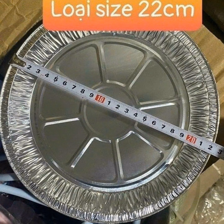 Bộ 125 Khay Bạc Lót Nồi Chiên Không Dầu 22Cm - Su - Ảnh 8