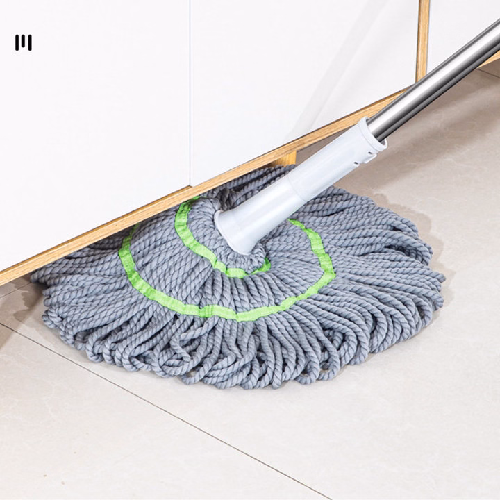 Cây Lau Nhà Vắt Tay Trợ Lực Tròn - Su - Ảnh 4